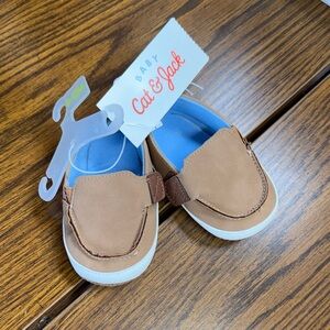 Cat & Jack Tan Baby Moccasins